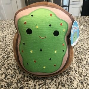 SQUISHMALLOW 12" Food Sinclair the Avocado Toast NEW Collector Favorite